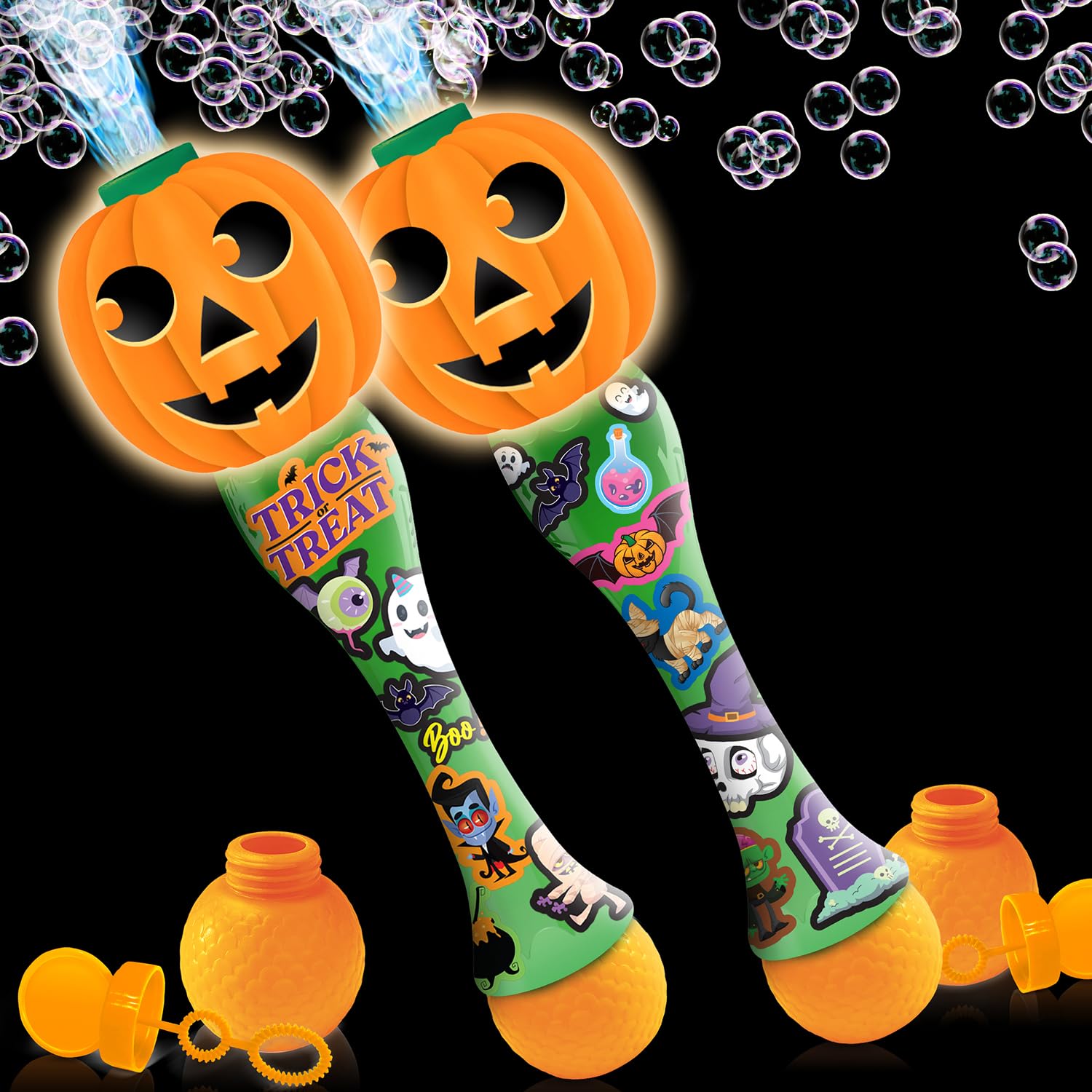Amazon.com: ArtCreativity Halloween Bubble Wand for Kids (2 Pack